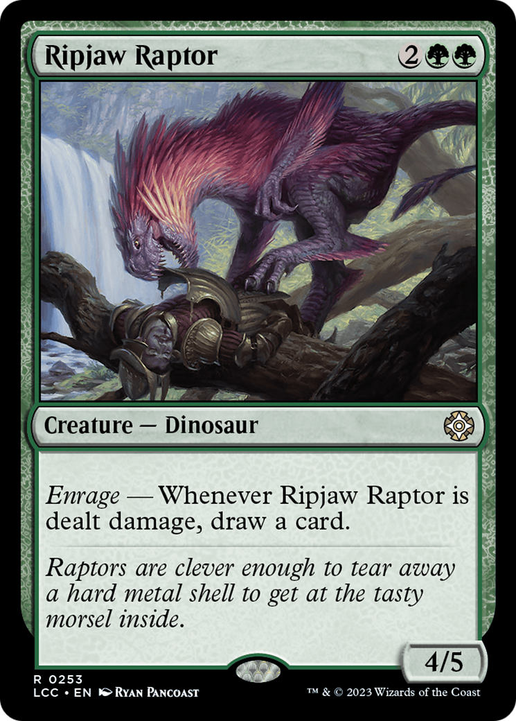 Ripjaw Raptor [The Lost Caverns of Ixalan Commander] | Event Horizon Hobbies CA