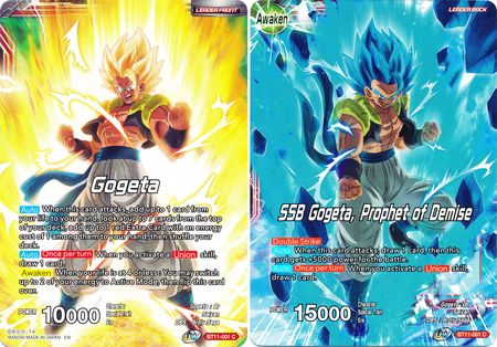 Gogeta // SSB Gogeta, Prophet of Demise (BT11-001) [Vermilion Bloodline] | Event Horizon Hobbies CA