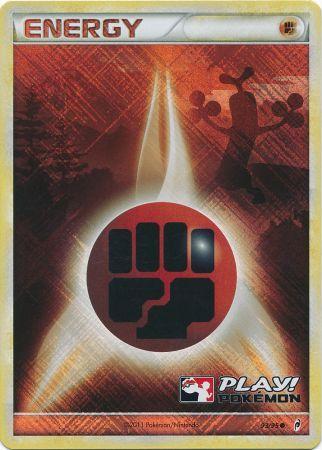 Fighting Energy (93/95) (Play Pokemon Promo) [HeartGold & SoulSilver: Call of Legends] | Event Horizon Hobbies CA