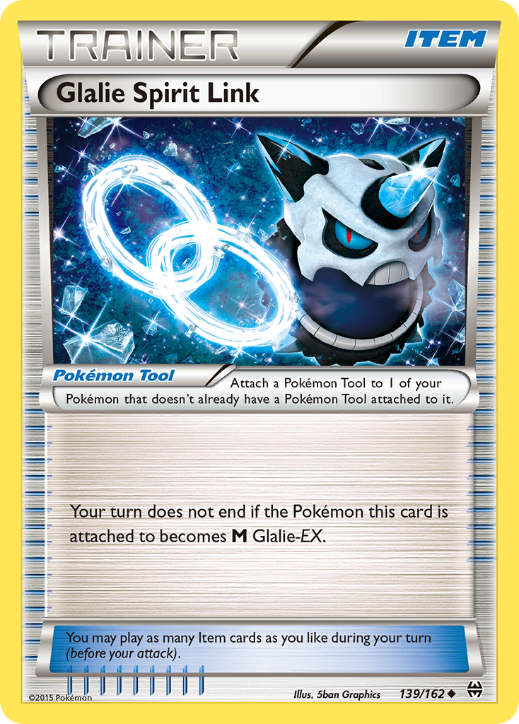 Glalie Spirit Link (139/162) [XY: BREAKthrough] | Event Horizon Hobbies CA