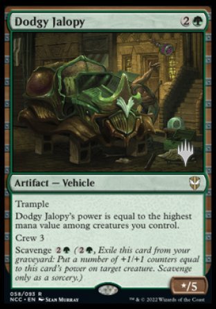 Dodgy Jalopy (Promo Pack) [Streets of New Capenna Commander Promos] | Event Horizon Hobbies CA