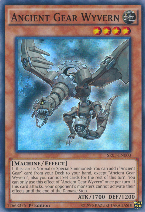 Ancient Gear Wyvern [SR03-EN003] Super Rare | Event Horizon Hobbies CA