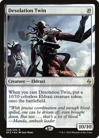 Desolation Twin [Battle for Zendikar Promos] | Event Horizon Hobbies CA