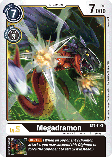 Megadramon [ST5-11] [Starter Deck: Machine Black] | Event Horizon Hobbies CA