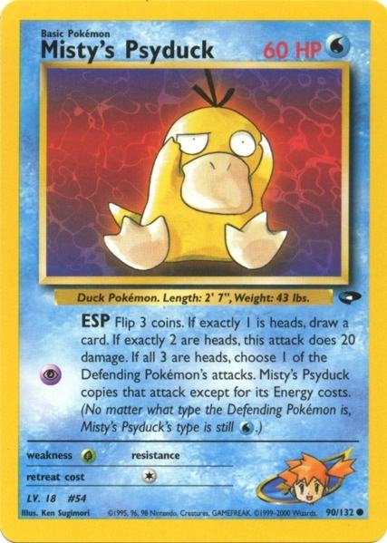 Misty's Psyduck (90/132) [Gym Challenge Unlimited] | Event Horizon Hobbies CA