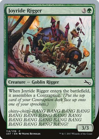 Joyride Rigger [Unstable] | Event Horizon Hobbies CA