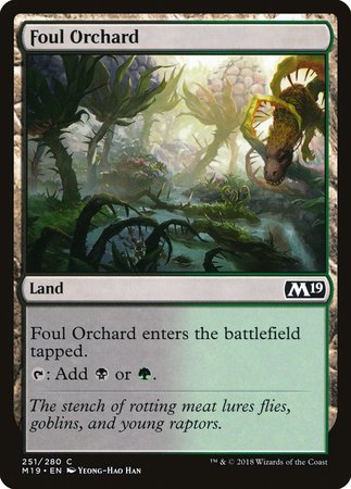 Foul Orchard [Core Set 2019] | Event Horizon Hobbies CA