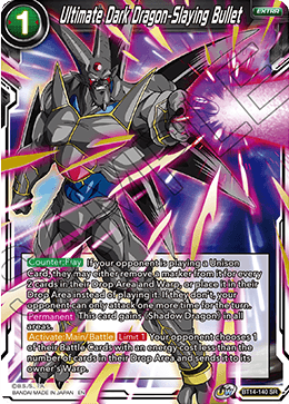 Ultimate Dark Dragon-Slaying Bullet (BT14-140) [Cross Spirits] | Event Horizon Hobbies CA