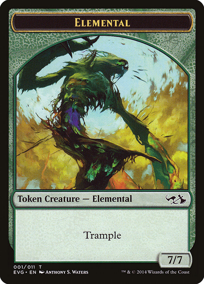 Elemental Token (Elves vs. Goblins) [Duel Decks Anthology Tokens] | Event Horizon Hobbies CA