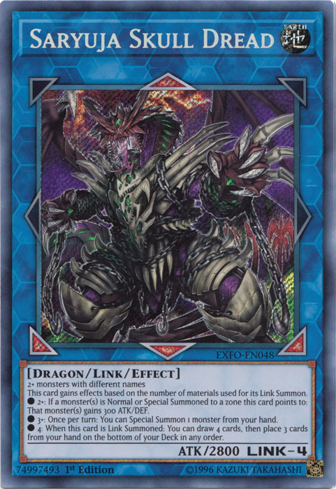 Saryuja Skull Dread [EXFO-EN048] Secret Rare | Event Horizon Hobbies CA