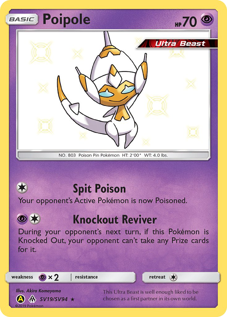 Poipole (SV19/SV94) [Sun & Moon: Hidden Fates - Shiny Vault]