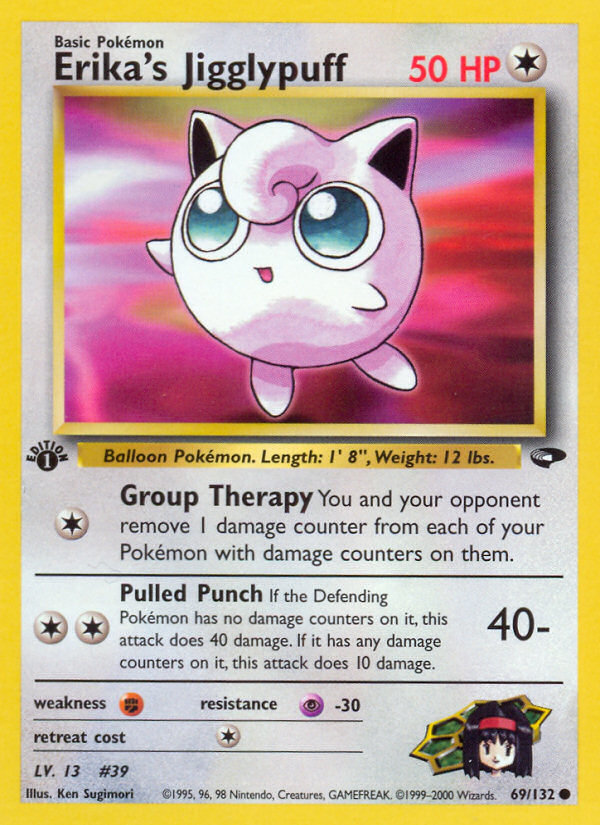 Erika's Jigglypuff (69/132) [Gym Challenge 1st Edition] | Event Horizon Hobbies CA