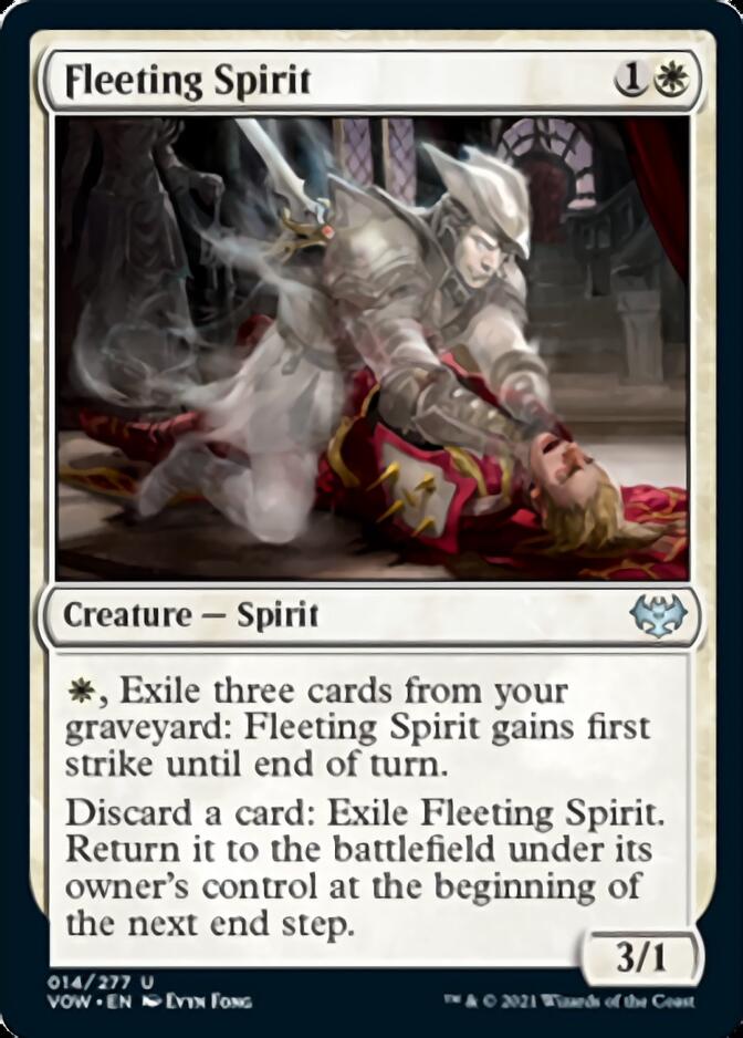 Fleeting Spirit [Innistrad: Crimson Vow] | Event Horizon Hobbies CA