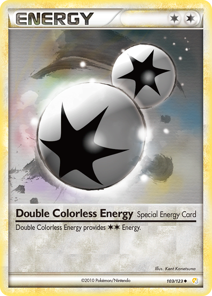 Double Colorless Energy (103/123) [HeartGold & SoulSilver: Base Set] | Event Horizon Hobbies CA