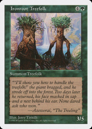 Ironroot Treefolk [Fifth Edition] | Event Horizon Hobbies CA