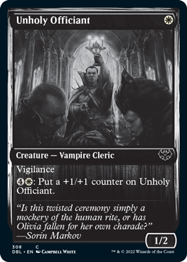 Unholy Officiant [Innistrad: Double Feature] | Event Horizon Hobbies CA