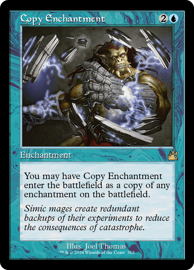 Copy Enchantment (Retro Frame) [Ravnica Remastered] | Event Horizon Hobbies CA