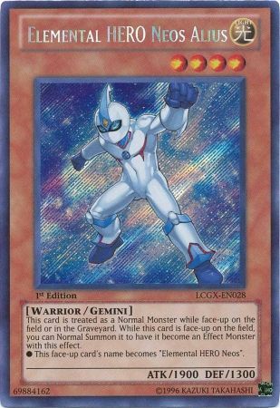 Elemental HERO Neos Alius [LCGX-EN028] Secret Rare | Event Horizon Hobbies CA