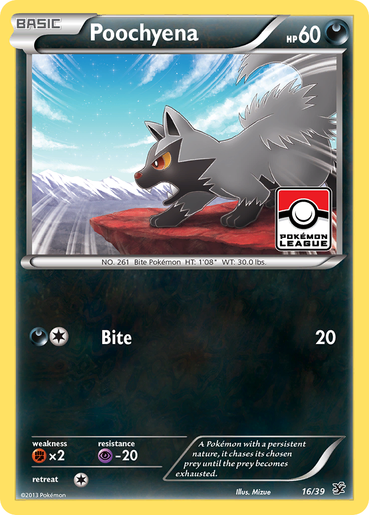 Poochyena (16/39) [XY: Kalos Starter Set] | Event Horizon Hobbies CA