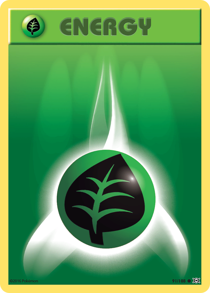 Grass Energy (91/108) [XY: Evolutions] | Event Horizon Hobbies CA