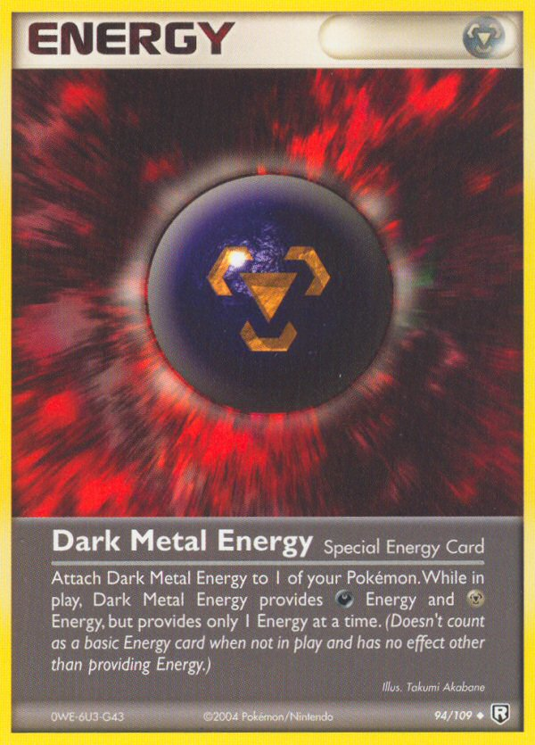 Dark Metal Energy (94/109) [EX: Team Rocket Returns] | Event Horizon Hobbies CA