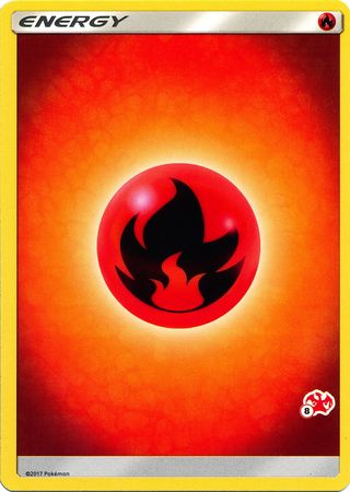 Fire Energy (Charizard Stamp #8) [Battle Academy 2020] | Event Horizon Hobbies CA