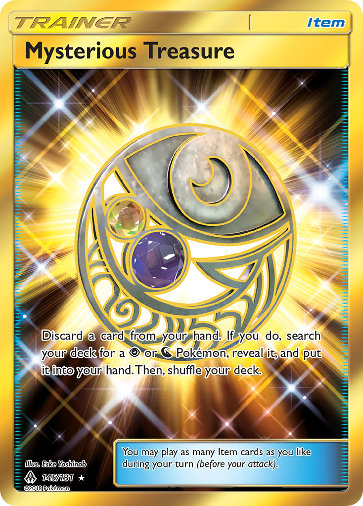 Mysterious Treasure (145/131) [Sun & Moon: Forbidden Light] | Event Horizon Hobbies CA