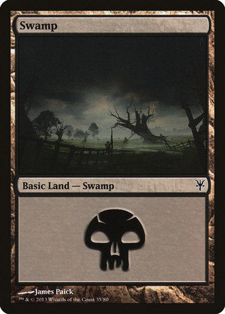 Swamp (35) [Duel Decks: Sorin vs. Tibalt] | Event Horizon Hobbies CA