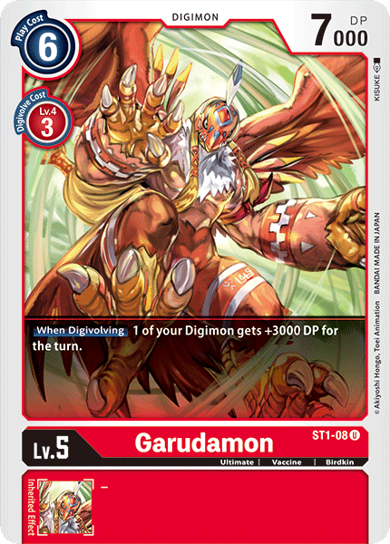 Garudamon [ST1-08] [Starter Deck: Gaia Red] | Event Horizon Hobbies CA