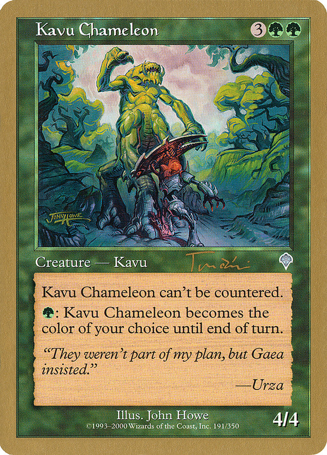 Kavu Chameleon (Jan Tomcani) [World Championship Decks 2001] | Event Horizon Hobbies CA