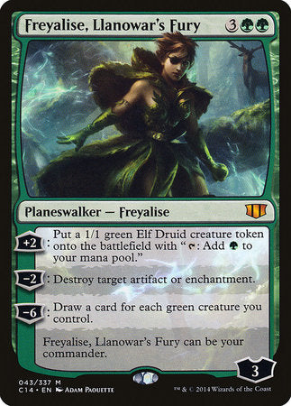 Freyalise, Llanowar's Fury [Commander 2014] | Event Horizon Hobbies CA