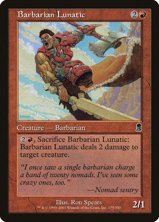 Barbarian Lunatic [Odyssey] | Event Horizon Hobbies CA