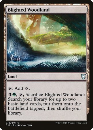 Blighted Woodland [Commander 2018] | Event Horizon Hobbies CA