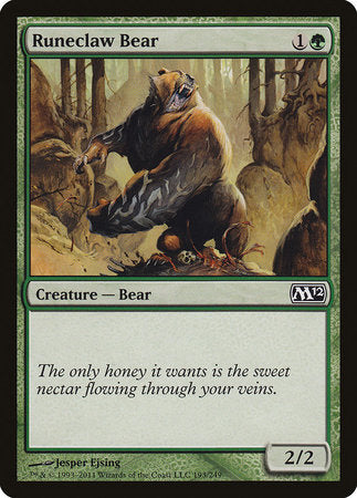 Runeclaw Bear [Magic 2012] | Event Horizon Hobbies CA