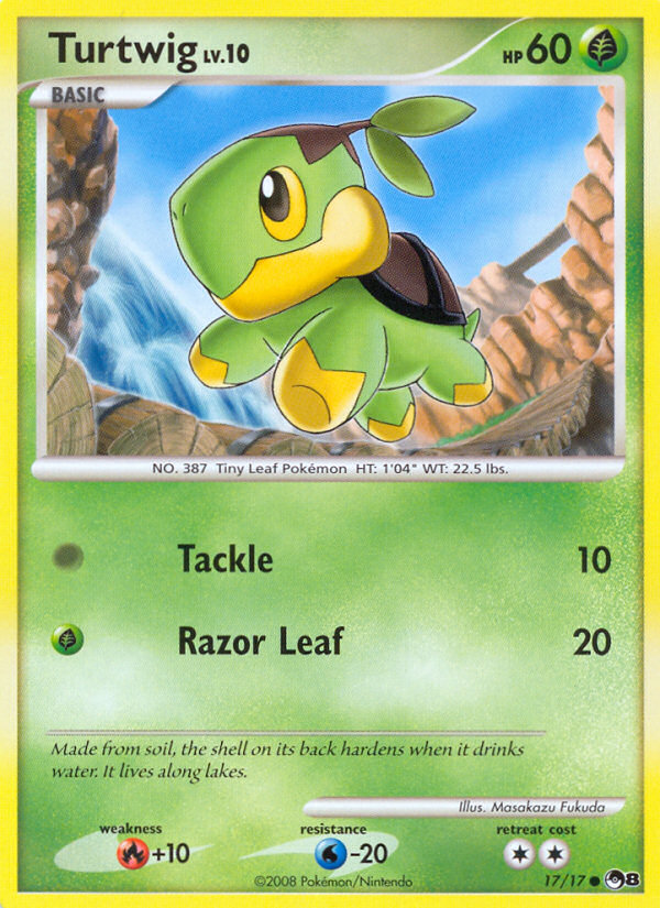 Turtwig (17/17) [POP Series 8] | Event Horizon Hobbies CA