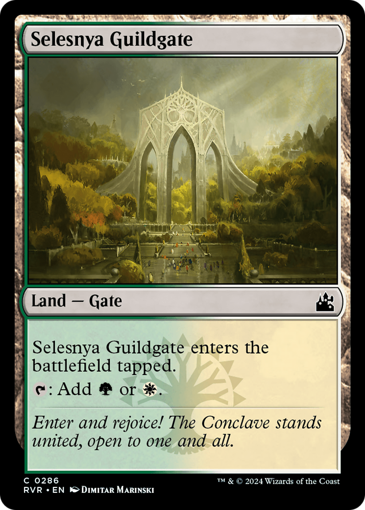 Selesnya Guildgate [Ravnica Remastered] | Event Horizon Hobbies CA