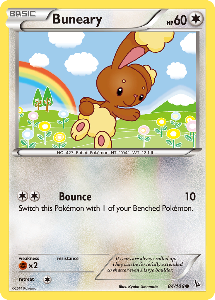 Buneary (84/106) [XY: Flashfire] | Event Horizon Hobbies CA