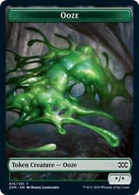 Ooze // Wurm (030) Double-sided Token [Double Masters Tokens] | Event Horizon Hobbies CA