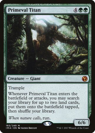 Primeval Titan [Iconic Masters] | Event Horizon Hobbies CA