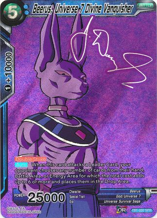 Beerus, Universe 7 Divine Vanquisher (SPR) (TB1-030) [The Tournament of Power] | Event Horizon Hobbies CA