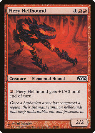 Fiery Hellhound [Magic 2010] | Event Horizon Hobbies CA