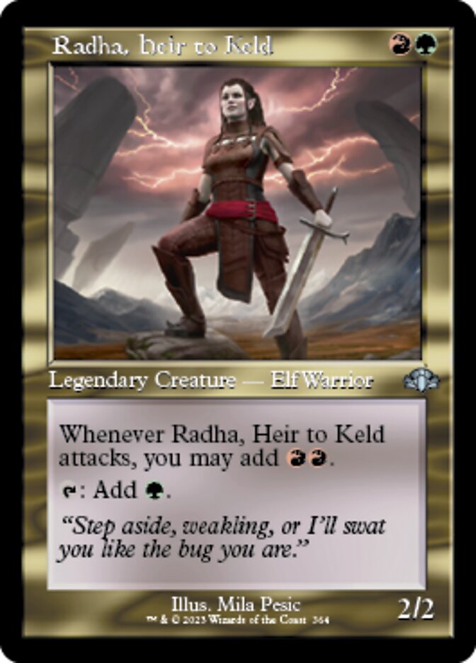 Radha, Heir to Keld (Retro) [Dominaria Remastered] | Event Horizon Hobbies CA