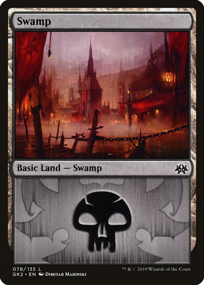 Swamp (78) [Ravnica Allegiance Guild Kit] | Event Horizon Hobbies CA