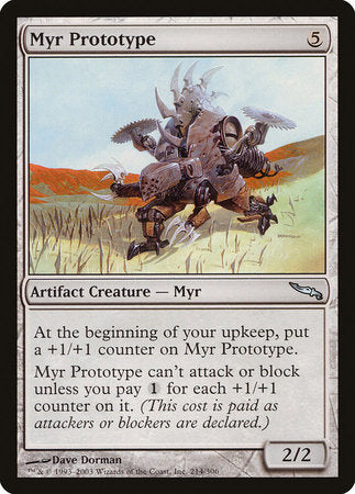 Myr Prototype [Mirrodin] | Event Horizon Hobbies CA