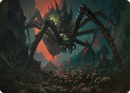 Shelob, Child of Ungoliant Art Card [The Lord of the Rings: Tales of Middle-earth Art Series] | Event Horizon Hobbies CA