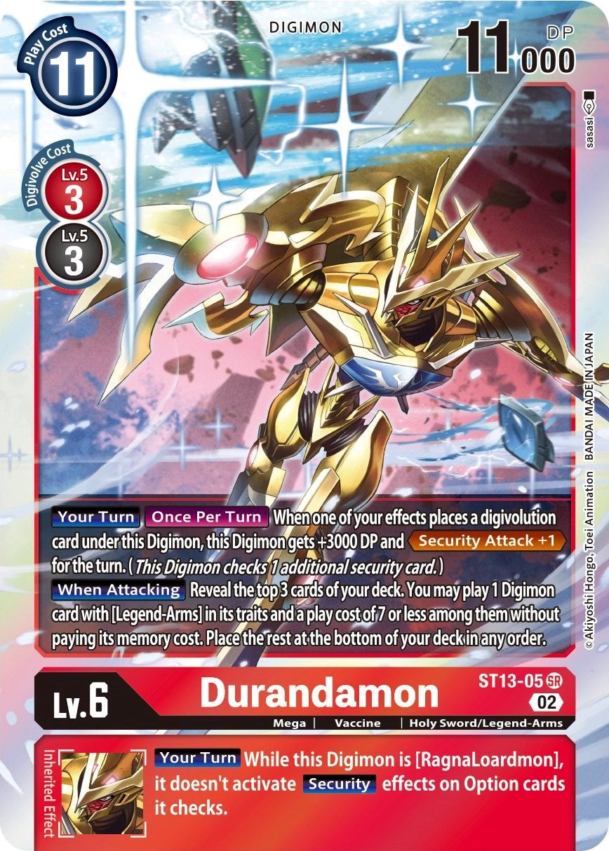 Durandamon [ST13-05] [Starter Deck: Ragnaloardmon] | Event Horizon Hobbies CA