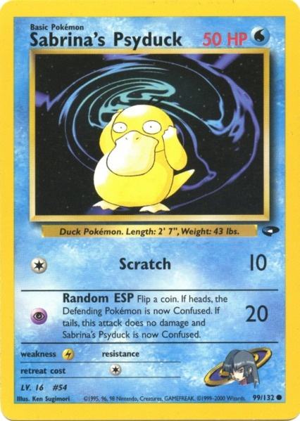 Sabrina's Psyduck (99/132) [Gym Challenge Unlimited] | Event Horizon Hobbies CA