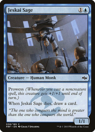 Jeskai Sage [Fate Reforged] | Event Horizon Hobbies CA