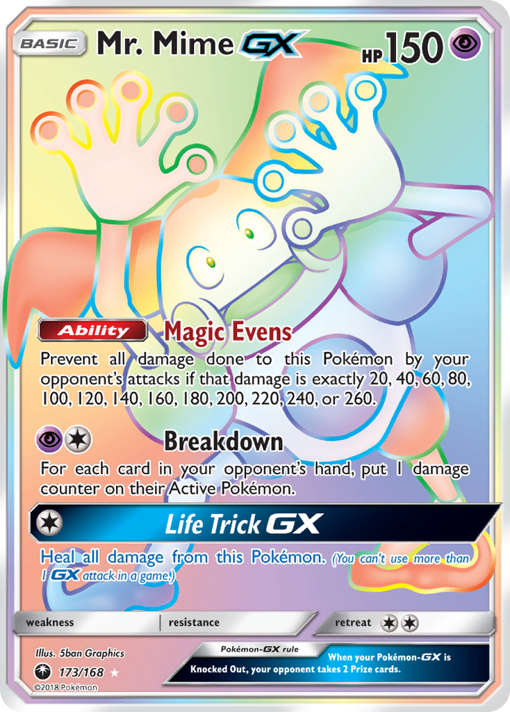 Mr. Mime GX (173/168) [Sun & Moon: Celestial Storm] | Event Horizon Hobbies CA