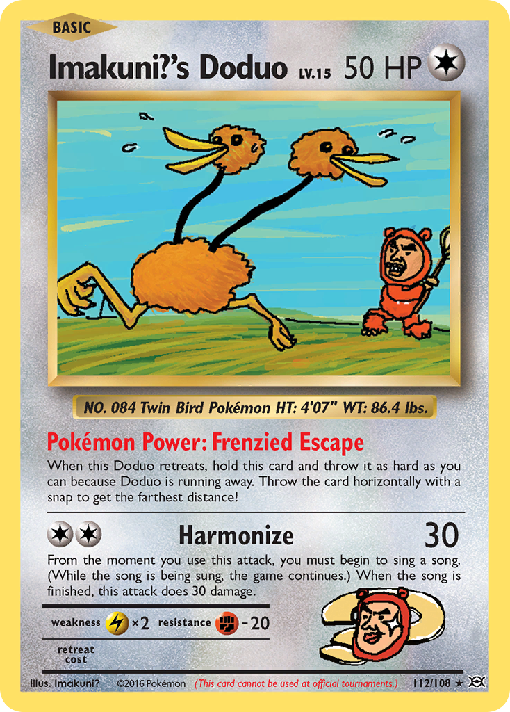 Imakuni?'s Doduo (112/108) [XY: Evolutions] | Event Horizon Hobbies CA